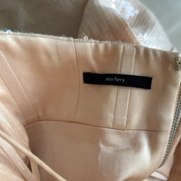 Alex Perry Gold Maxi Dress - Picture 11 of 11